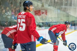 Johnathan Kovacevic at training camp