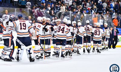 Oilers beat Jets 5 3
