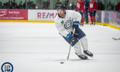 Seth Griffith at training camp
