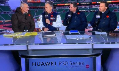 Jets GM Kevin Cheveldayoff at Heritage Classic