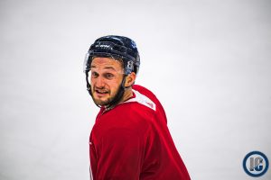 Anthony Bitetto at practice