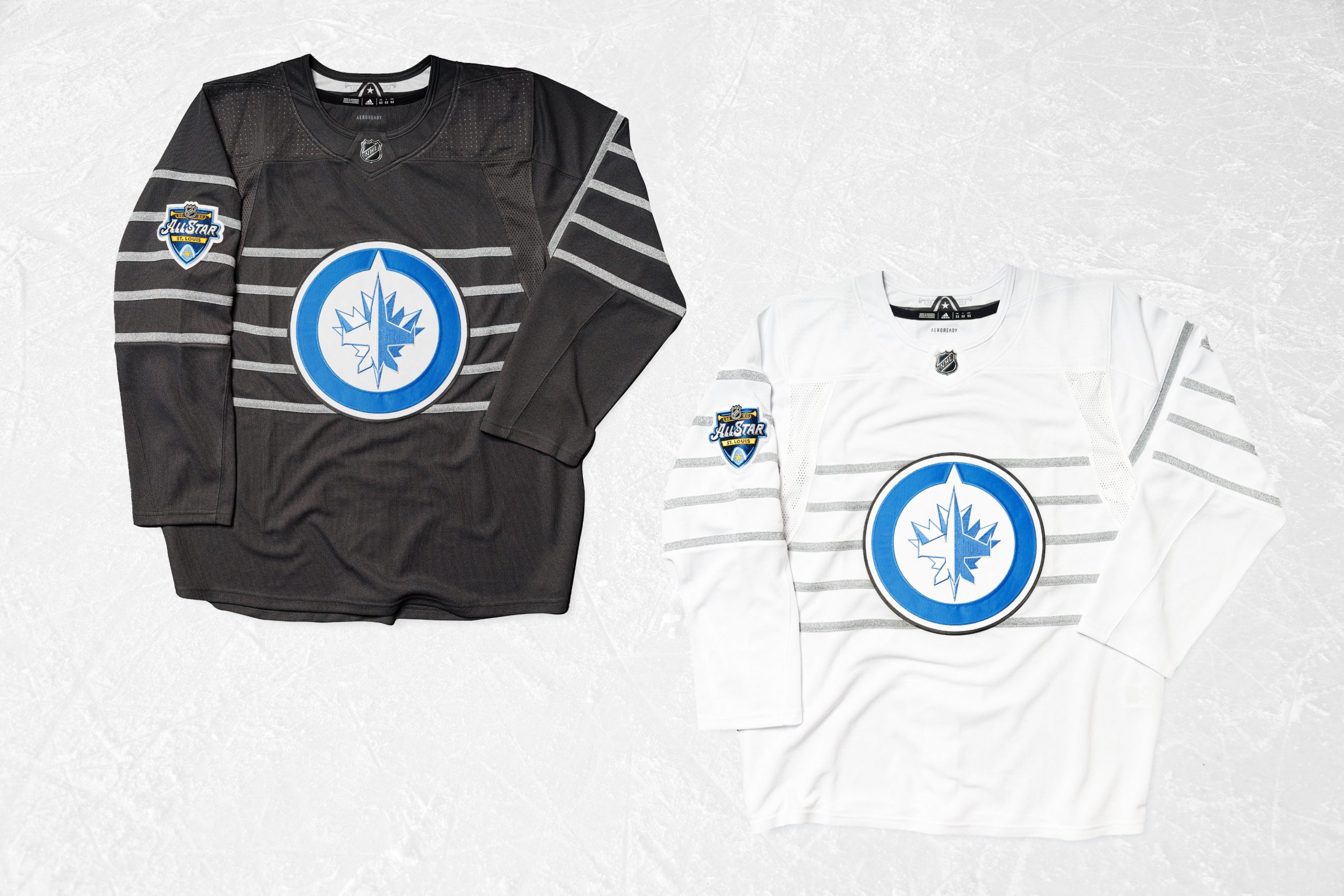 A look at the Winnipeg Jets jersey for the 2020 NHL All-Star Game