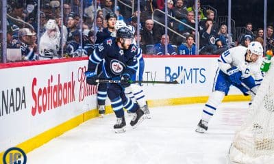 Harkins makes pass vs Leafs