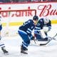 Hellebuyck makes save vs Leafs