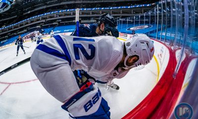 Jets vs Leafs up close