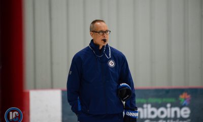 Coach Paul Maurice at practice