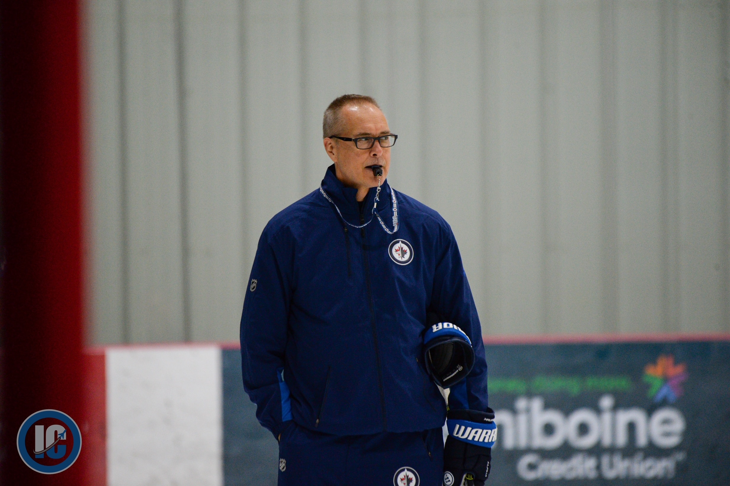 Coach Paul Maurice at practice