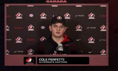 Cole Perfetti for Team Canada