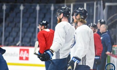 Dubois and Connor at practice