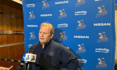 Moose head coach Mark Morrison end of season