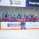 Lauer behind Oil Kings bench