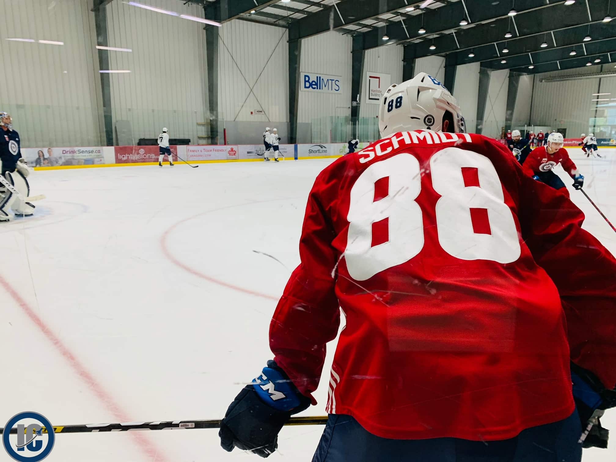 Nate Schmidt at camp