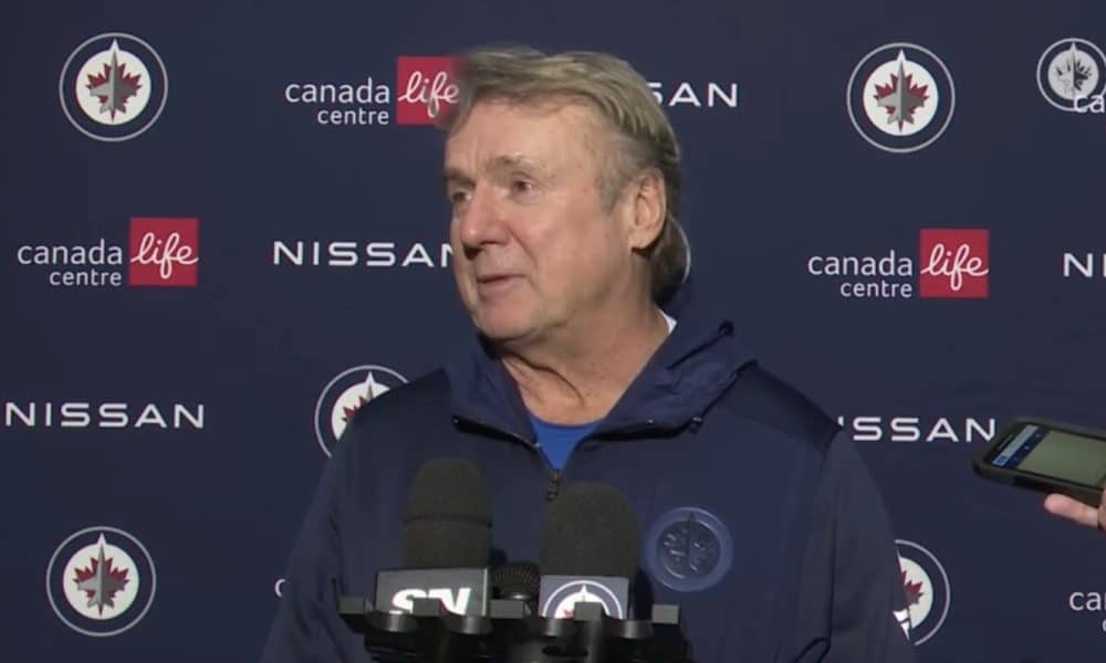 Winnipeg Jets Coach Rick Bowness Media Availability On Day 11 Of ...