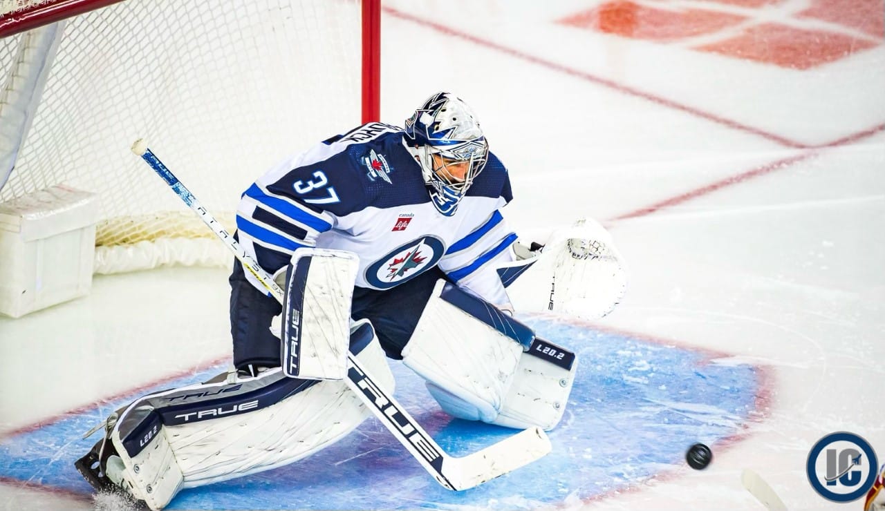 Connor Hellebuyck road stop
