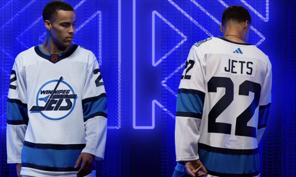 NHL Winnipeg Jets Custom Name Number Retro Reverse Classic Fleece