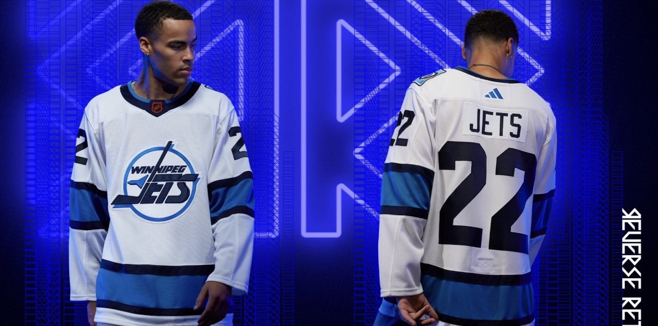 Winnipeg Jets Adidas Reverse Retro uniform revealed