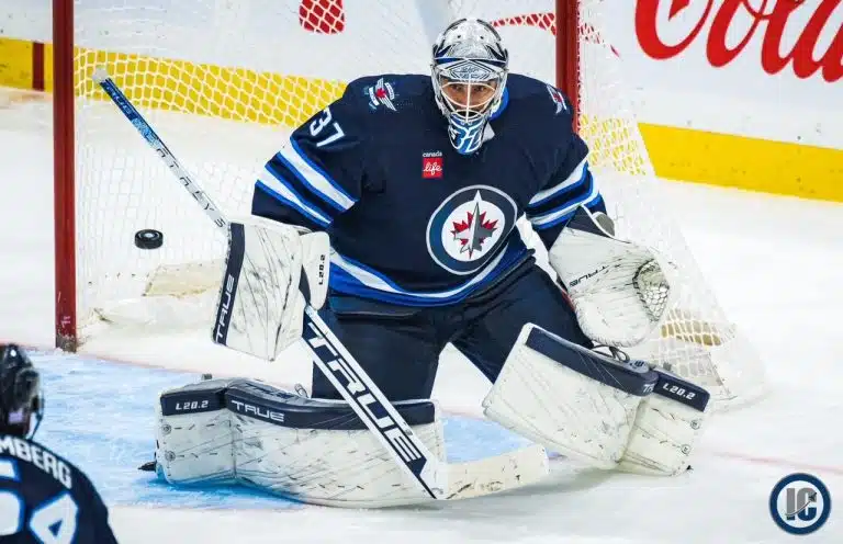 Winnipeg Jets Goalie Connor Hellebuyck A Vezina Finalist – Illegal ...