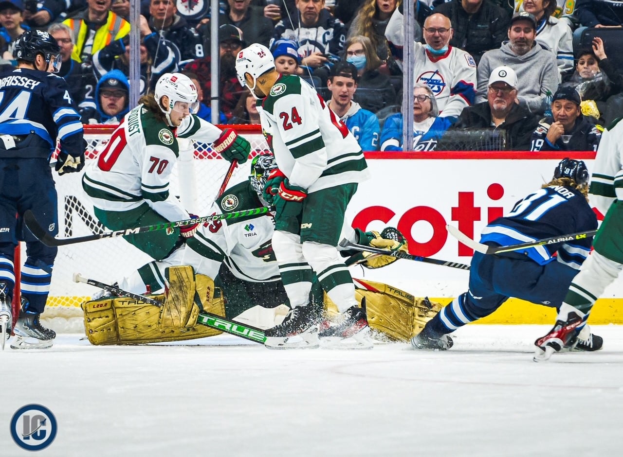 Kirill Kaprizov leaves injured in Minnesota Wild's 4-2 victory at Winnipeg