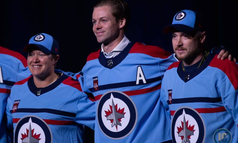 Winnipeg Jets unveil a new specialty jersey to be worn this season in ...