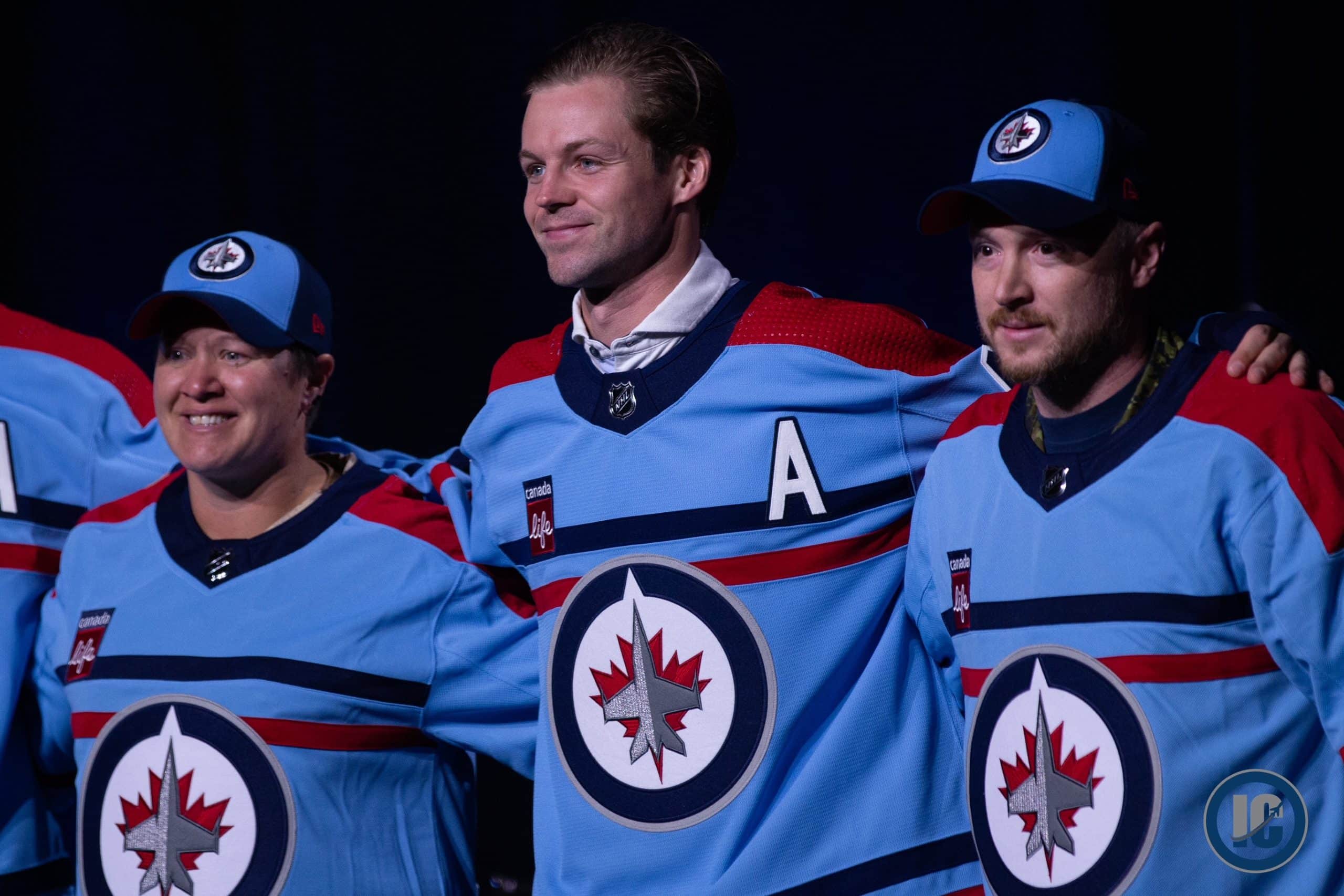 Winnipeg Jets unveil a new specialty jersey to be worn this season in  honour of the Royal Canadian Air Force centennial celebration