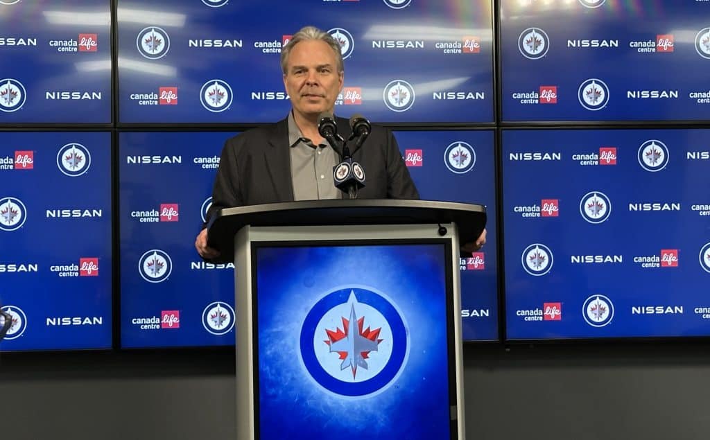 Winnipeg Jets GM Kevin Cheveldayoff Trade Deadline Day Presser ...