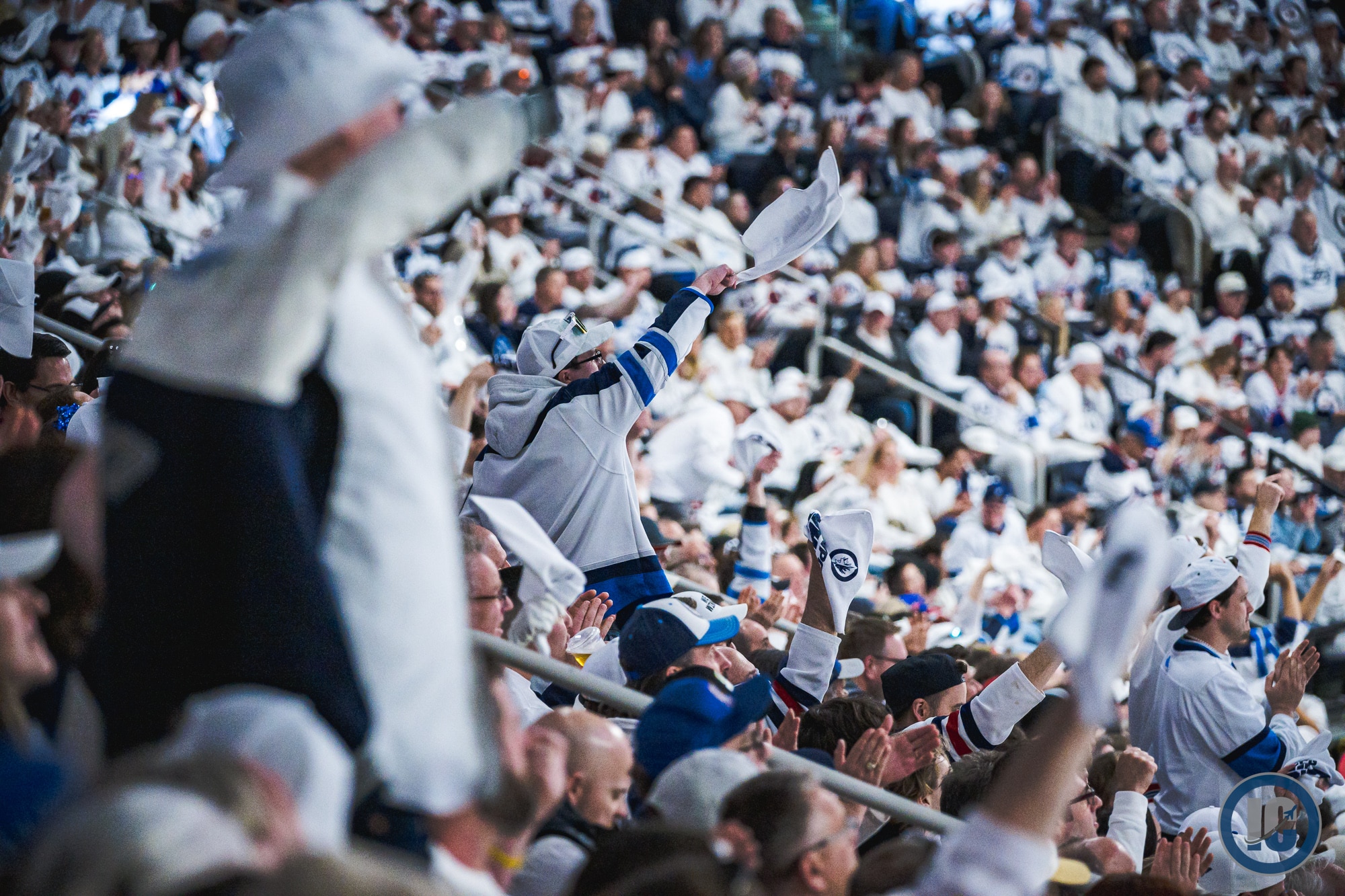 Jets looking to harness whiteout energy in Game 2 of Stanley Cup Playoffs