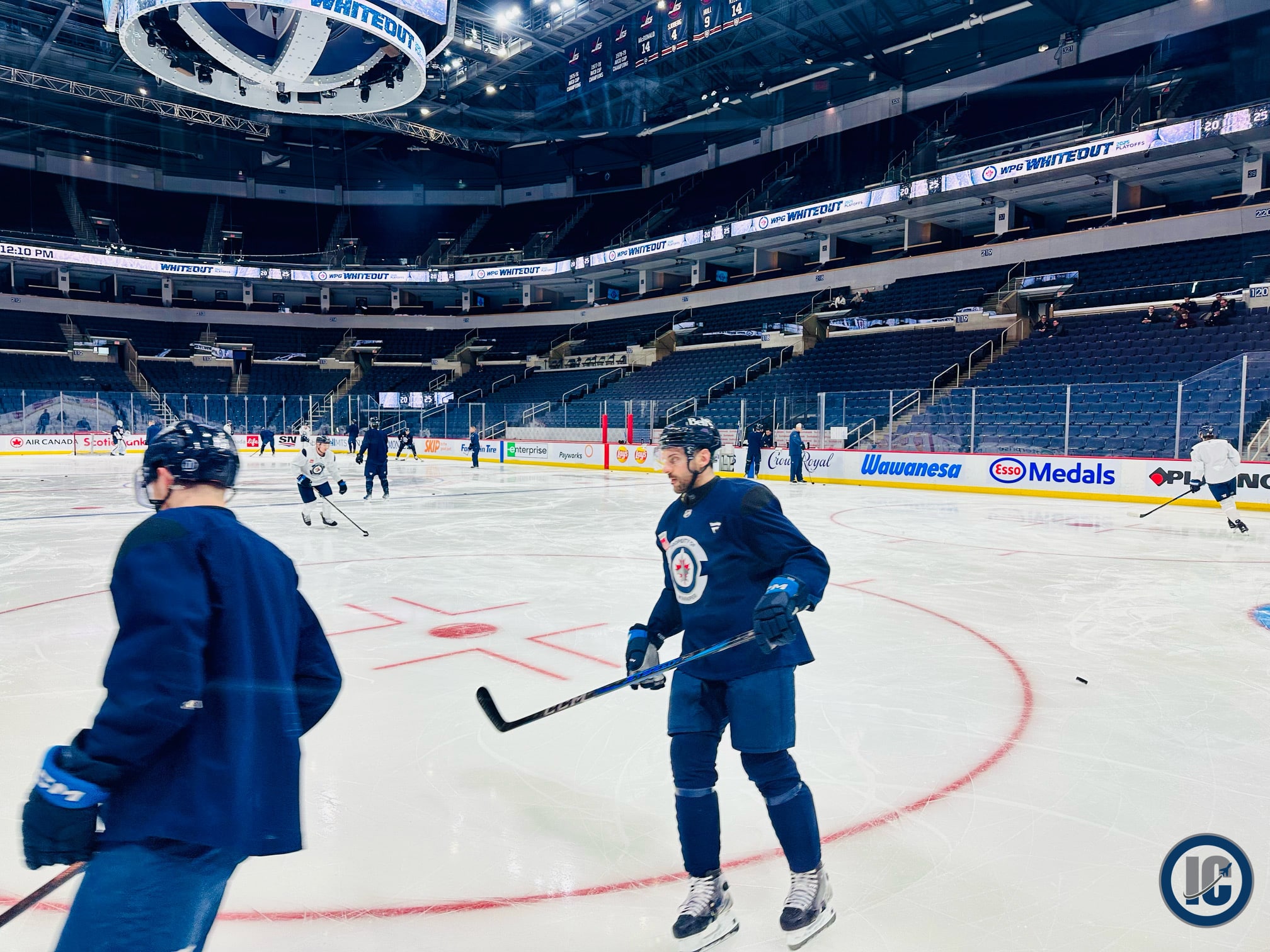 Winnipeg Jets Practice Report