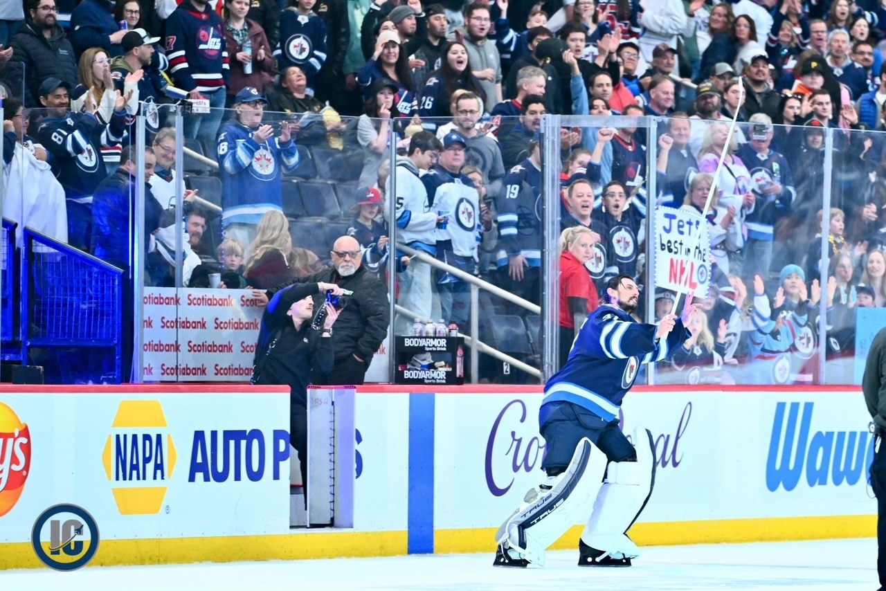 Winnipeg Jets goalie Connor Hellebuyck wins his second straight William Jennings Trophy