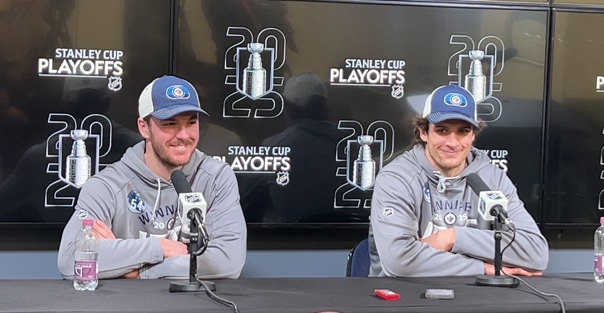 Winnipeg Jets off day playoff media availability: Dylan Samberg & Morgan Barron