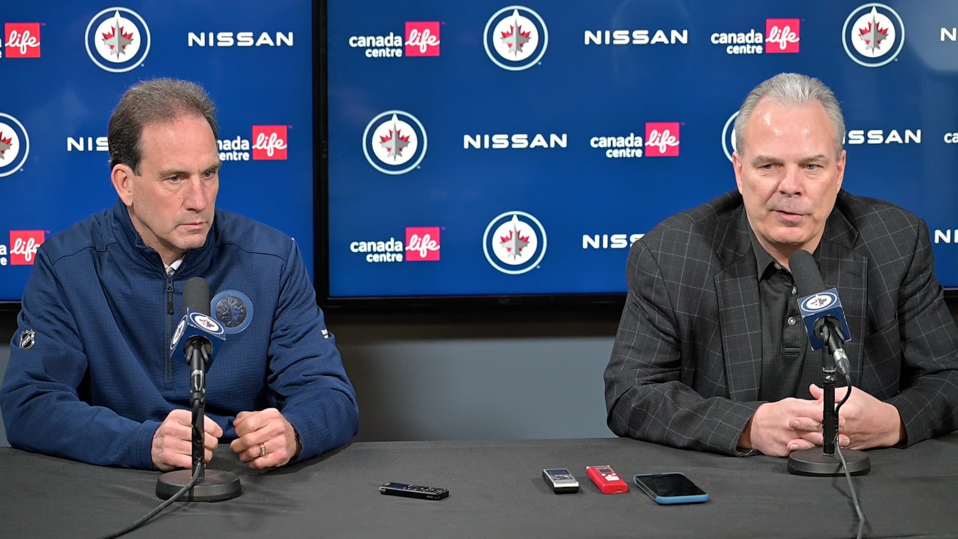 Winnipeg Jets end of season media availability: Coach Scott Arniel & GM Kevin Cheveldayoff