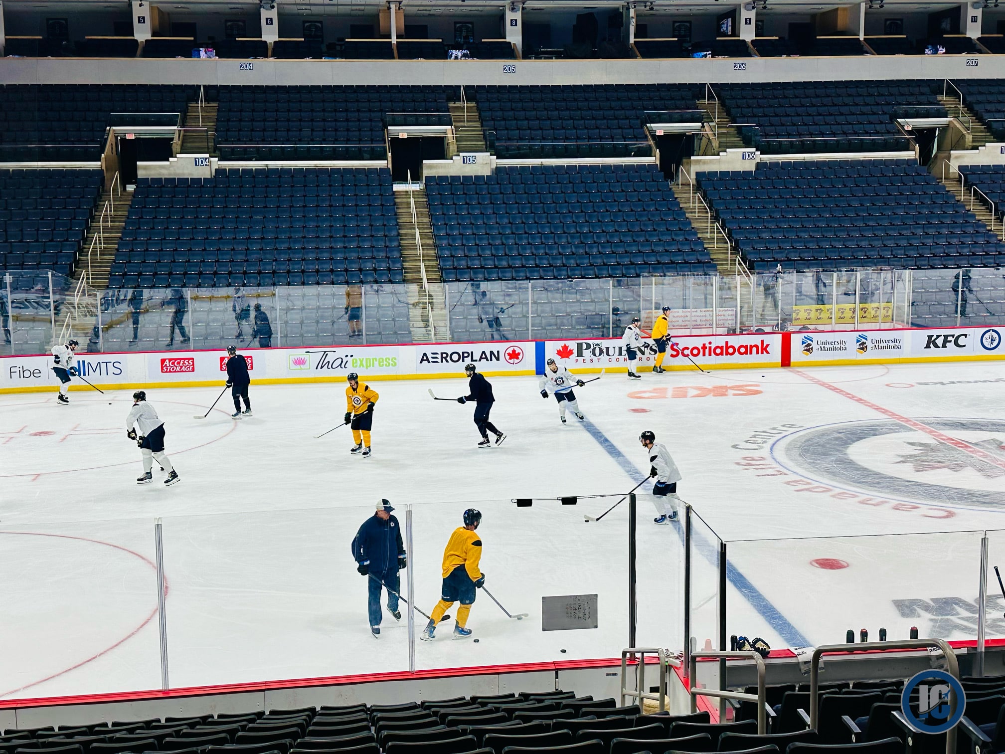 Winnipeg Jets Playoff Practice Report