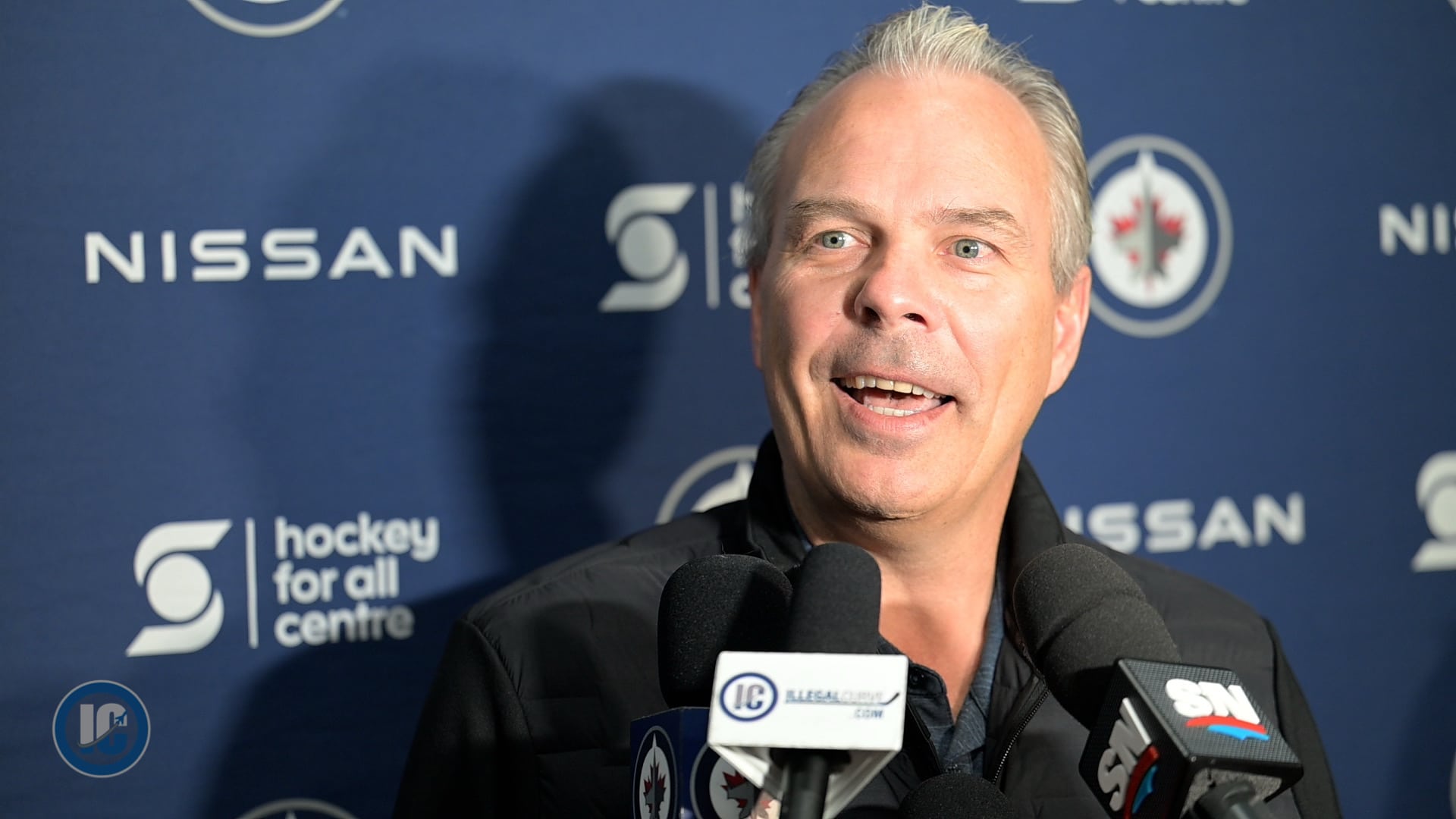 Winnipeg Jets GM Kevin Cheveldayoff media availability on day 1 of training camp